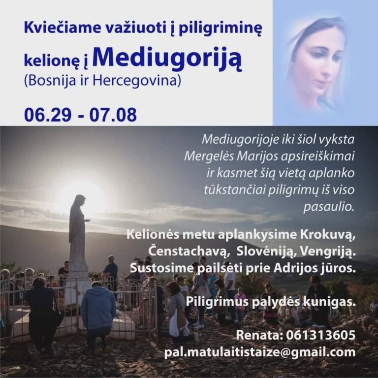Kelionė birželio 29-liepos 6 d.